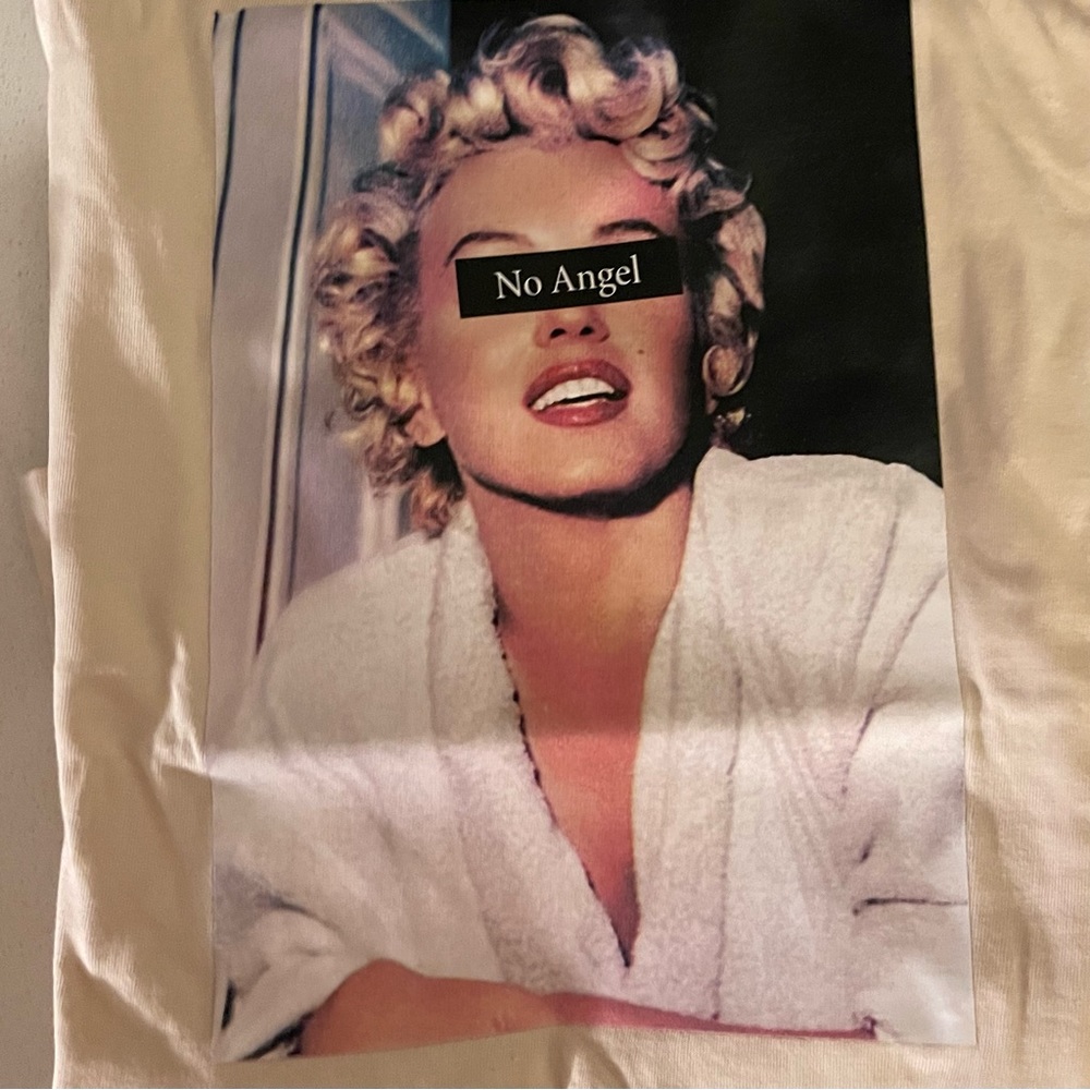 Marylin Monroe “No Angel” tee